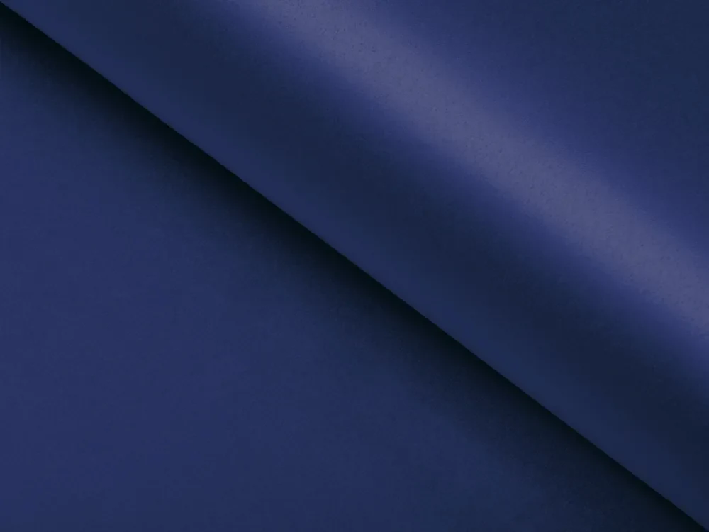 Biante Saténový oválny obrus polyesterový Satén LUX-L039 Námornícka modrá 140x160 cm