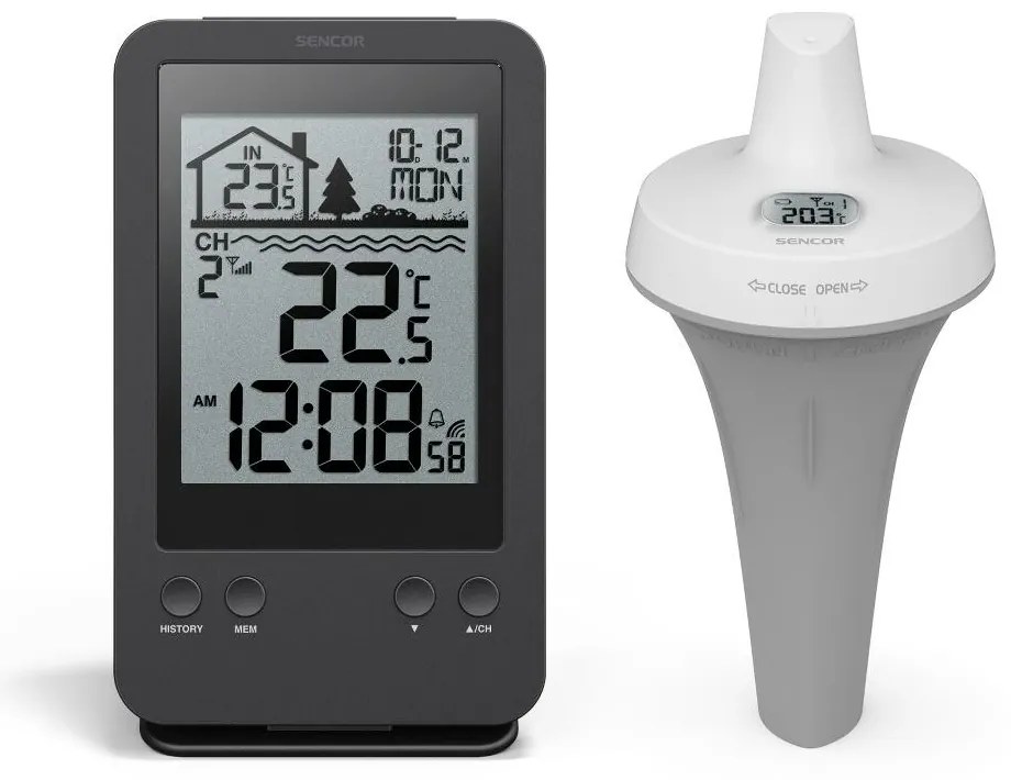 Sencor SWS 6900 meracie stanice s bezdrôtovýmbazénovým senzorom