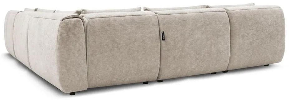 Béžová rohová pohovka (variabilná) Jeanne - Bobochic Paris