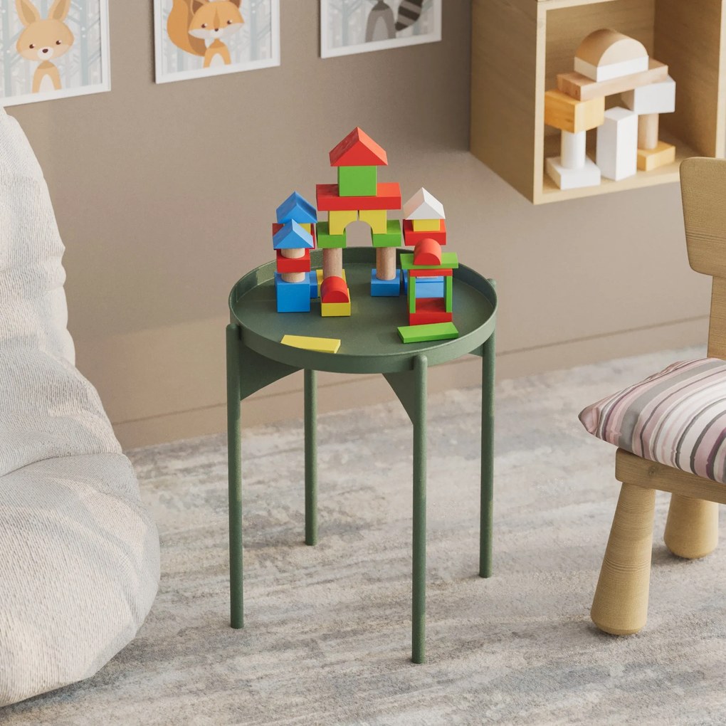 Odkladací stolík Shb-002-E zelený