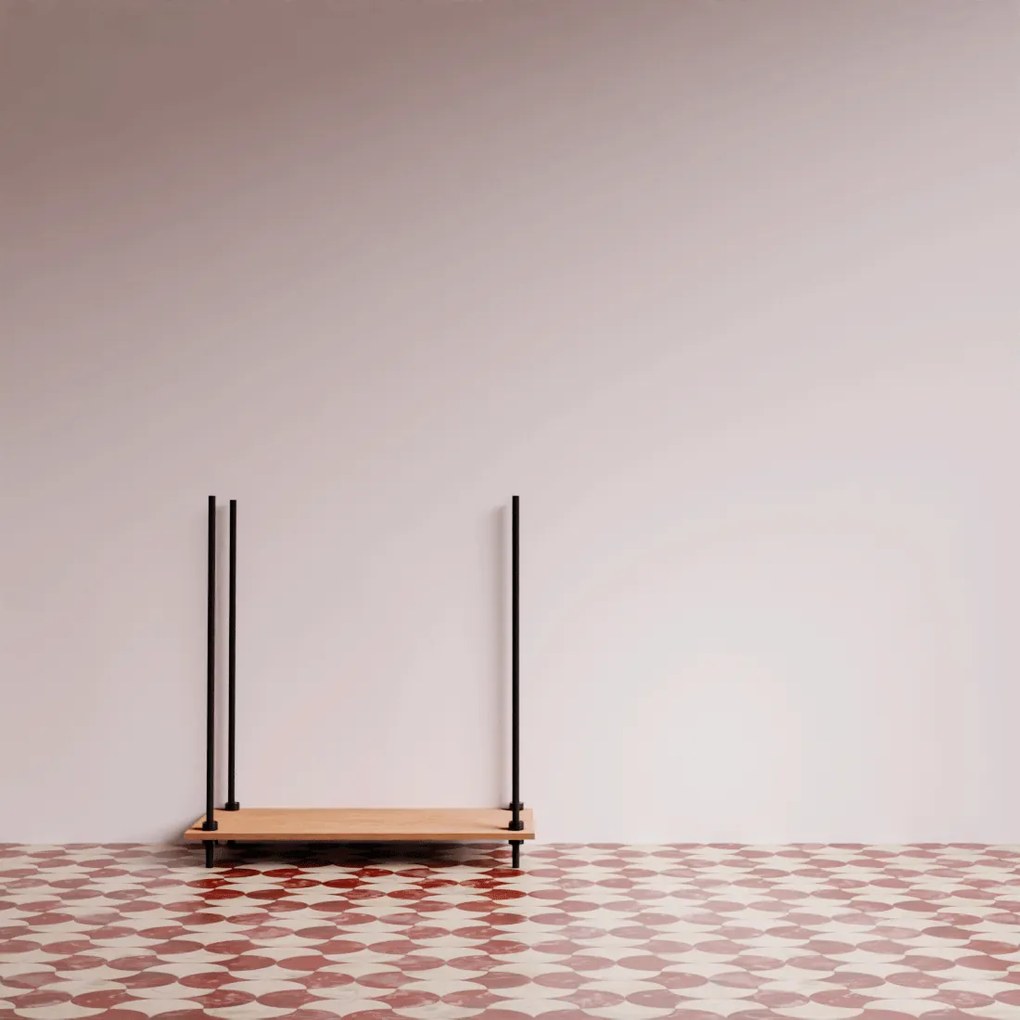 Kuchynský industriálny regál s 11 policami, 185x160x17,5/35 cm