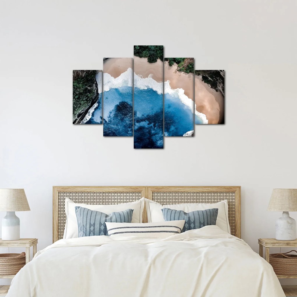 Obraz pláže Nusa Penida, Indonézia (150x105 cm)