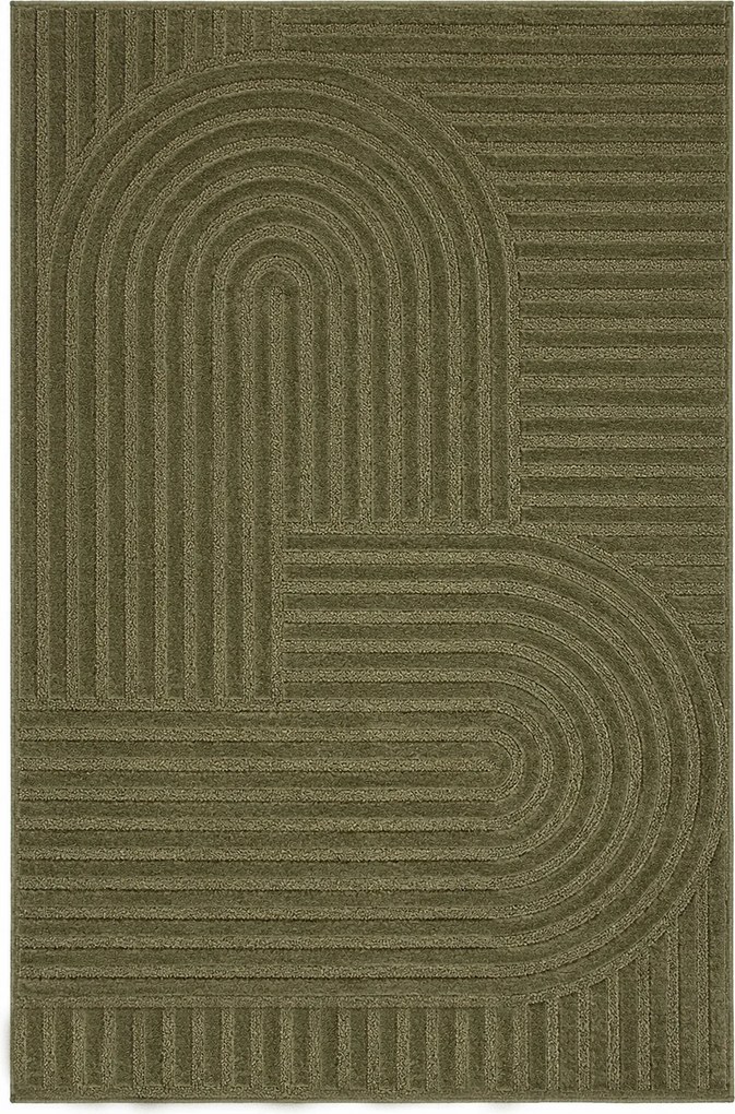 Koberec Boston 8025 OLIVE rozmery koberec: 100x150 cm