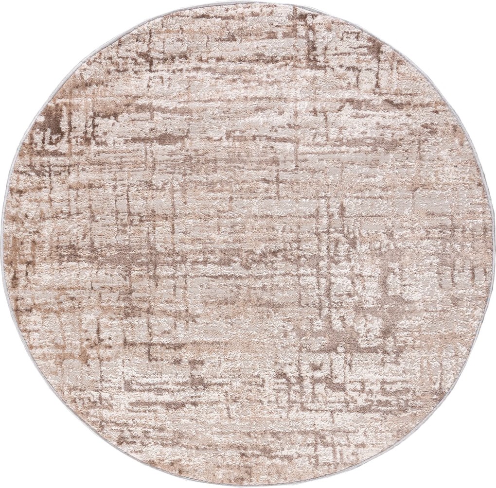 TA Koberec D175E BIELA/VIZON PORTLAND KOLO Rozmer: 200x200 cm