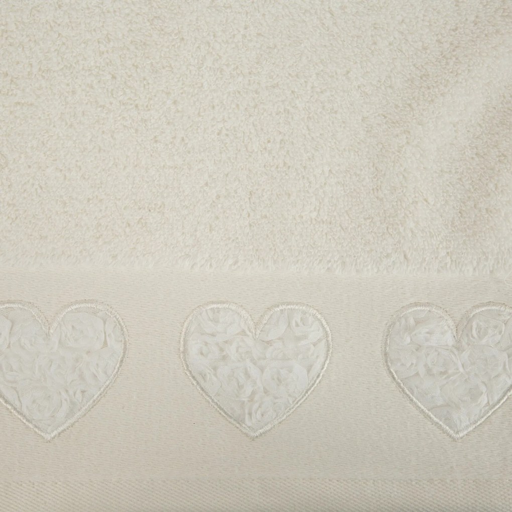 FROTÉ UTERÁK KAMILA (01) 70X140 CM KRÉMOVÁ