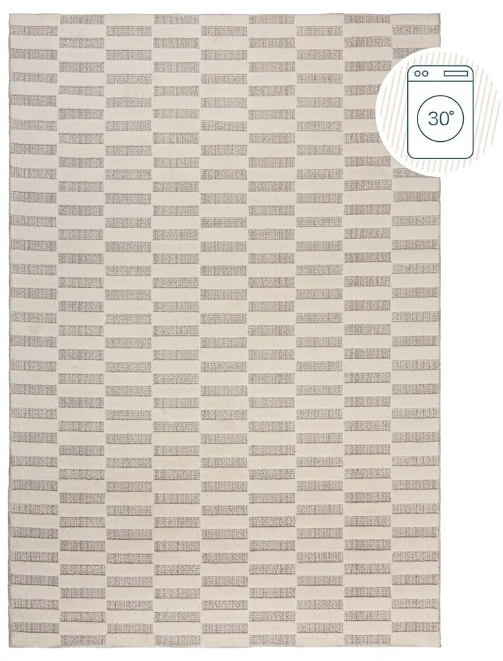 Sivobéžový prateľný koberec 116x170 cm Marlowe – Flair Rugs