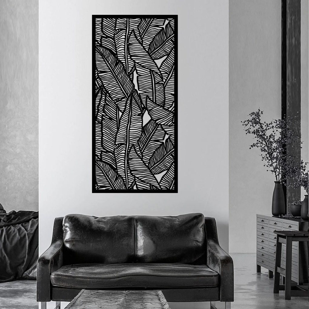 DUBLEZ | Nástenný drevený panel - Exotické listy