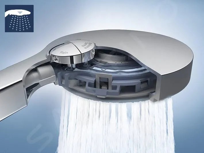 Grohe Grohtherm 800 Cosmopolitan - Sprchový set s termostatom na stenu, 2 prúdy, chróm 34768000