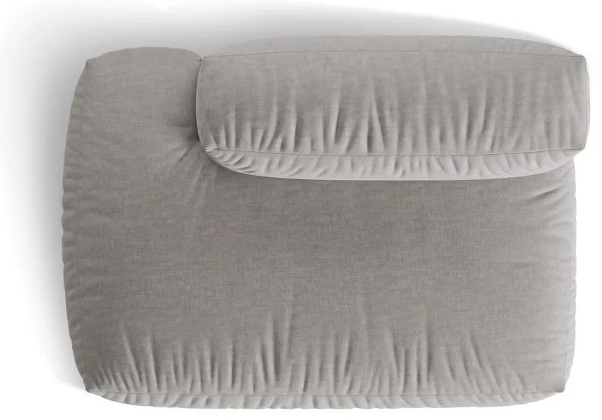 Svetlosivý modul pohovky (ľavý roh) Martina – Micadoni Home