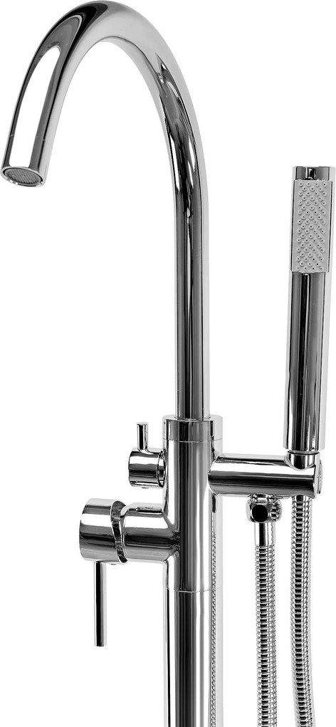 Rea Lungo, voľne stojaca batéria h-1105, chrómová, REA-B7497