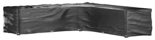 vidaXL Kryt na záhradný nábytok v tvare L 20 očiek 300x300x70 cm-