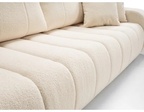 Rozkladacia trojmiestna pohovka DESIO béžová