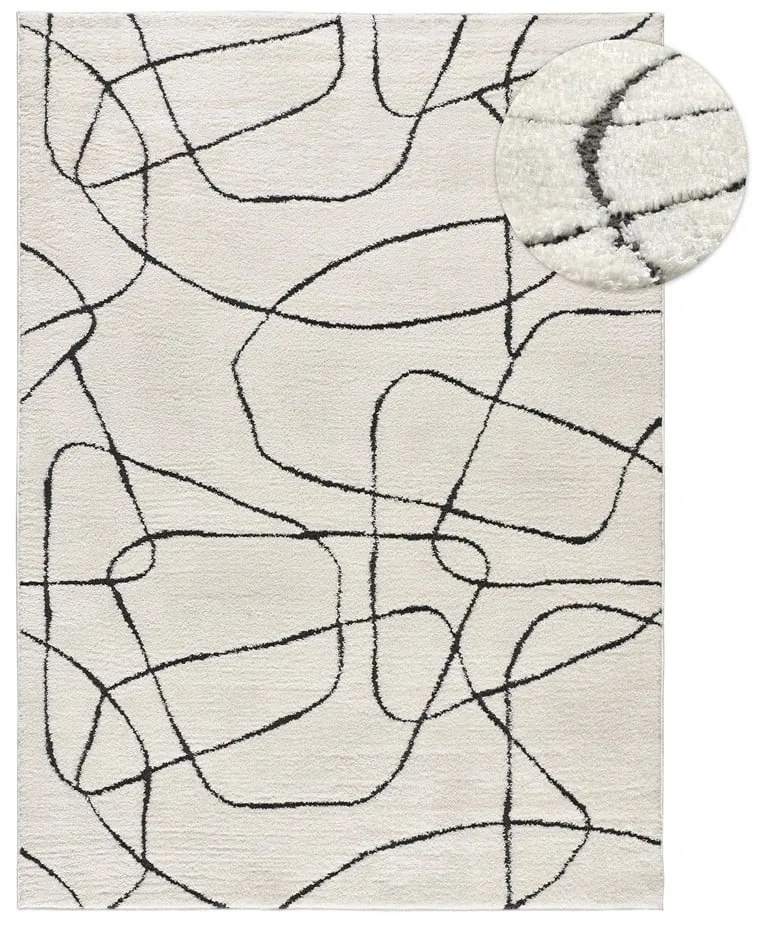 Krémovobiely koberec 140x200 cm Blanche – Universal