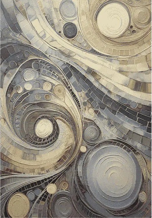 Dekorstudio Moderný koberec do obývačky VILLA - vzor 85 Rozmer koberca: 120x170cm