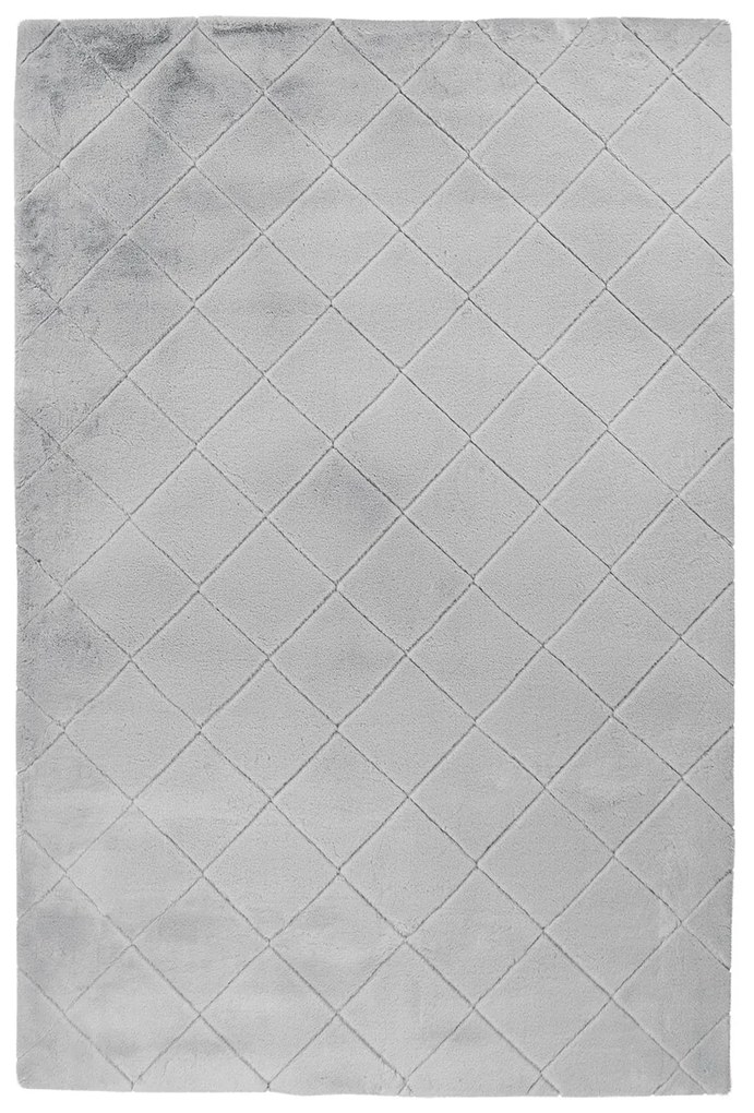Dekorstudio Kožušinový koberec MOMENT- sivý Rozmer koberca: 80x150cm