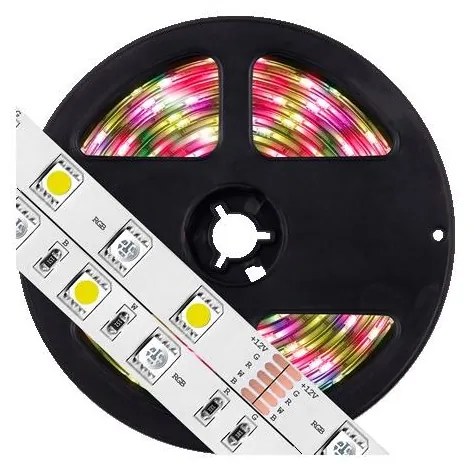 MAXLED LED RGB Stmievateľný pásik 5m LED/14,4W/12V IP65 MX0087