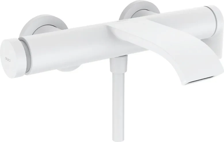 Hansgrohe Vivenis, nástenná vaňová batéria, biela matná, HAN-75420700