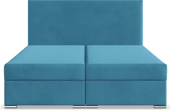 Manželská posteľ ZONZA Velvet 180×200 cm modrá