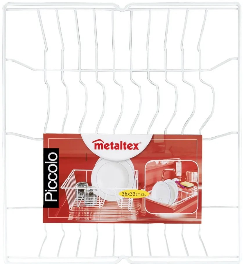 Odkvapávač na riad Metaltex Piccolo, 36 x 33 cm