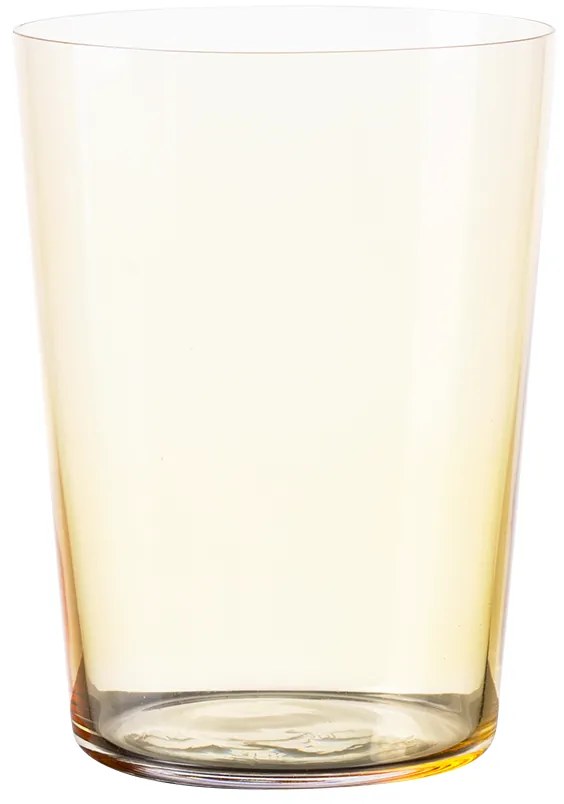 Poháre Tumbler žlté 515 ml set 6 ks – 21st Century Glas Lunasol META Glass - 322662