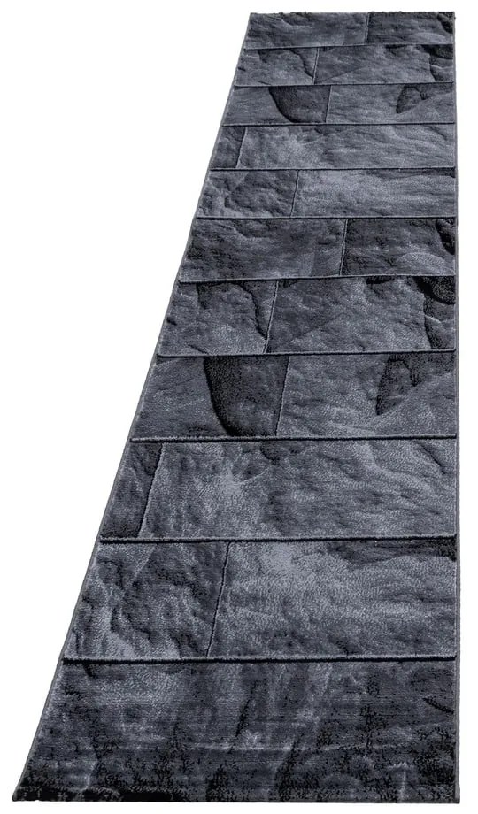 Tmavosivý behúň 80x300 cm Parma – Ayyildiz Carpets