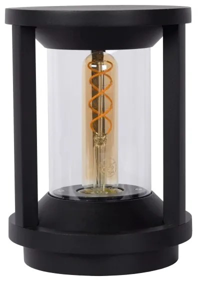 Lucide 15804/22/30 - Vonkajšia lampa CADIX 1xE27/15W/230V 22 cm IP65 čierna