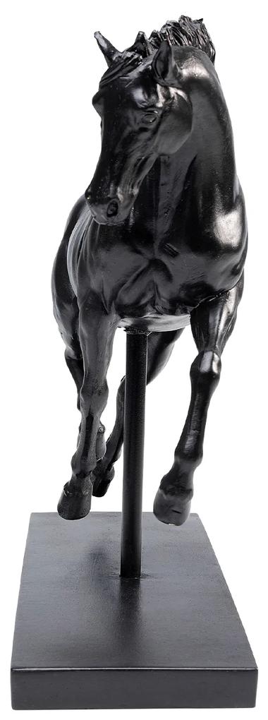 Horse dekorácia čierna 26cm