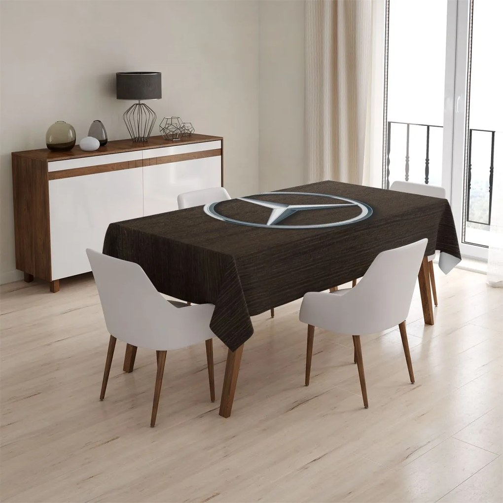 Sablio Obrus Logo 5 Drevo - 130x170 cm