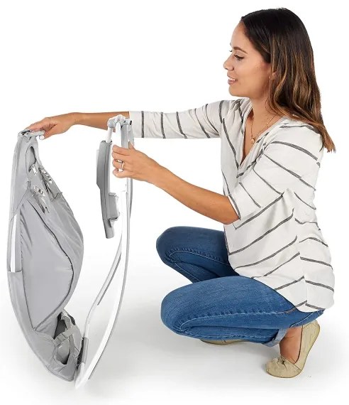 Ingenuity - Detská hojdačka s melódiou CUDDLE LAMB 3xLR14