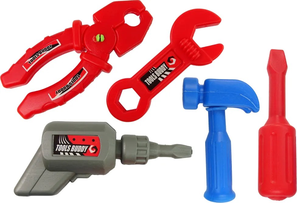 LEAN Toys Veľká sada pre kutilov: dielenský stôl + príslušenstvo