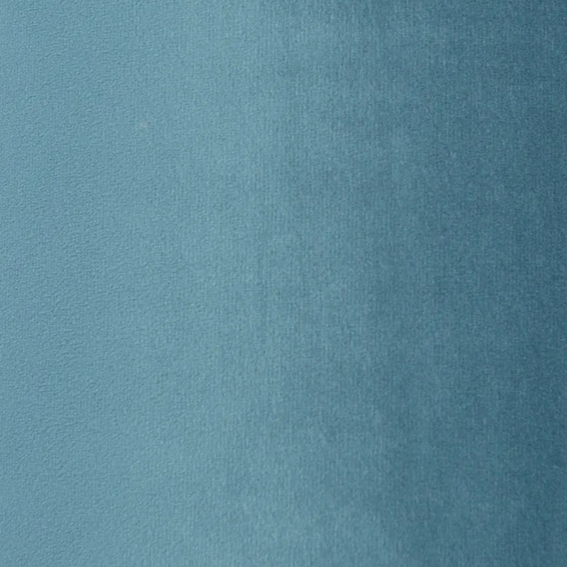 Zamatový tienidlo modrý 20/20/20 so zlatým vnútrom