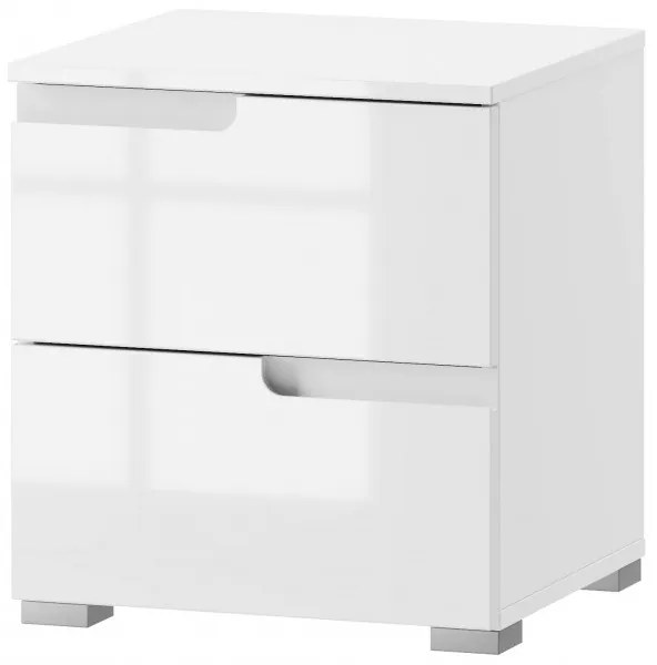 Nočný stolík Selene 47 cm biely