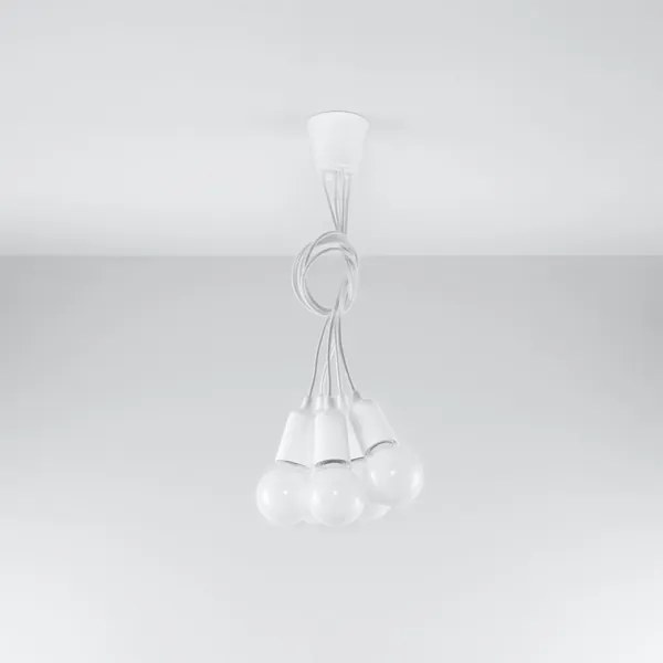 Luster na lanku DIEGO 5xE27/60W/230V
