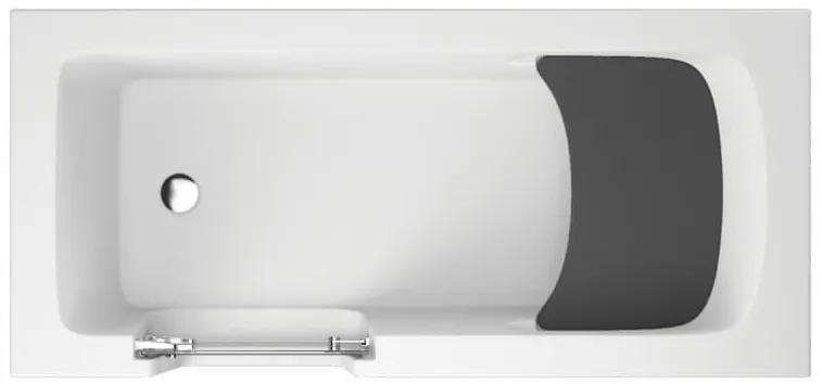 D‘Eluxe - VANE - Bezbariérová vaňa s dvierkami SENIOR VOVOB1775 170x75cm Biela - dvierka v ľavo Bezbarérová vaňa s dvierkami biela Vaňa + Predný a Bočný Panel