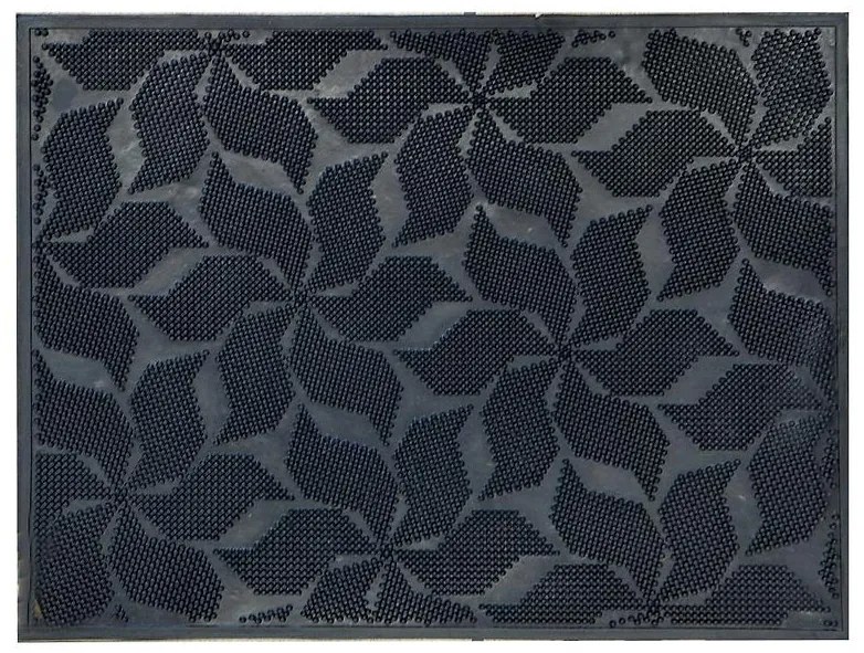 Gumená rohož exteriérová Blossom K-302 55x41 cm kvietky