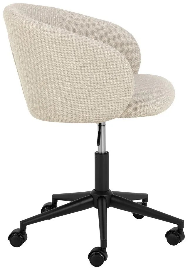 Béžová kancelárska stolička Eleanor – Actona