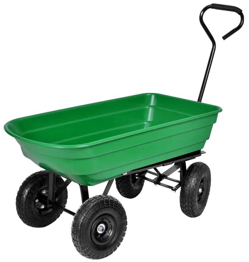 Záhradný sklápací vozík GARTEN zelený