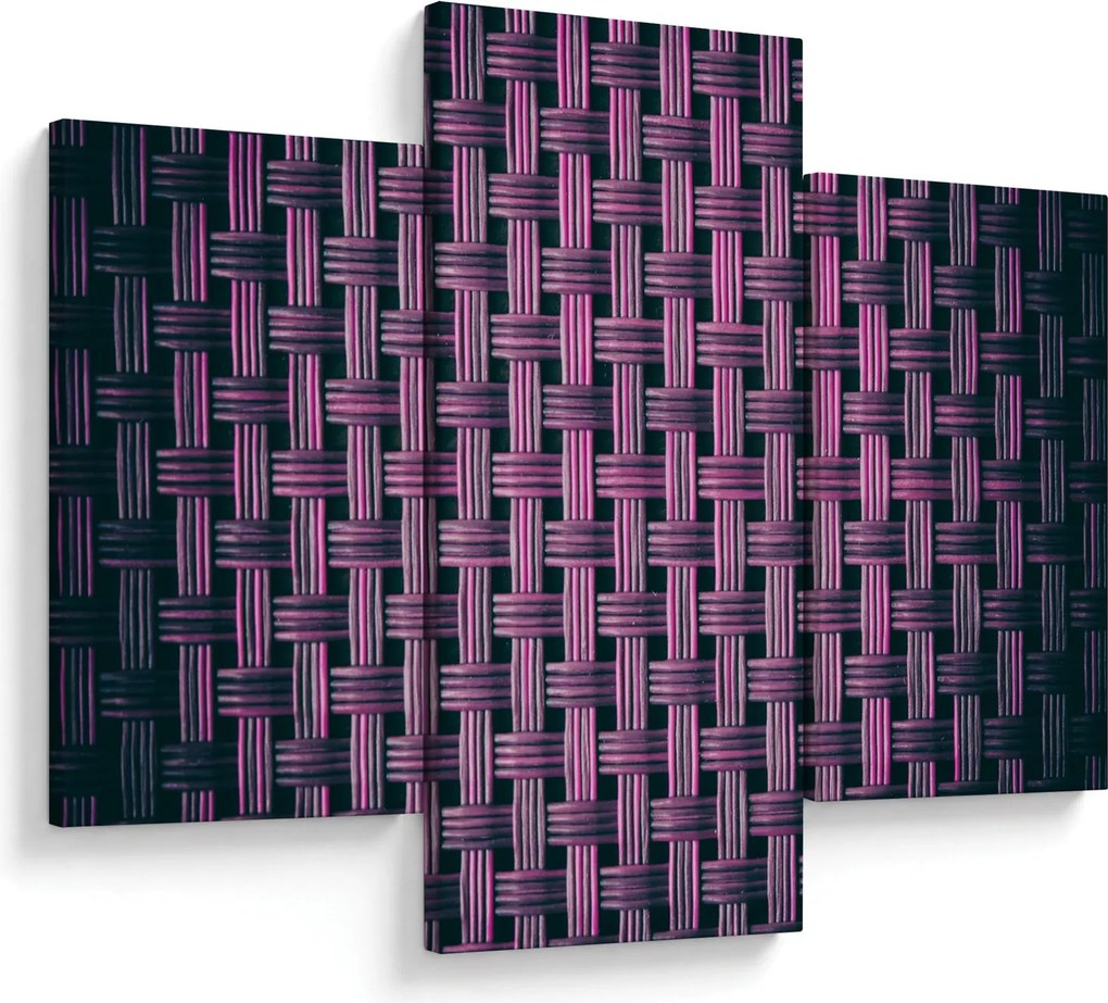 Obraz fialovej textúry (90x60 cm)