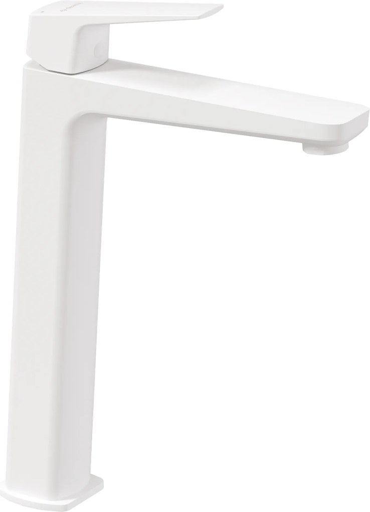 Deante Blur, vysoká umývadlová batéria h-290, biela matná, DEA-BQL_A20K