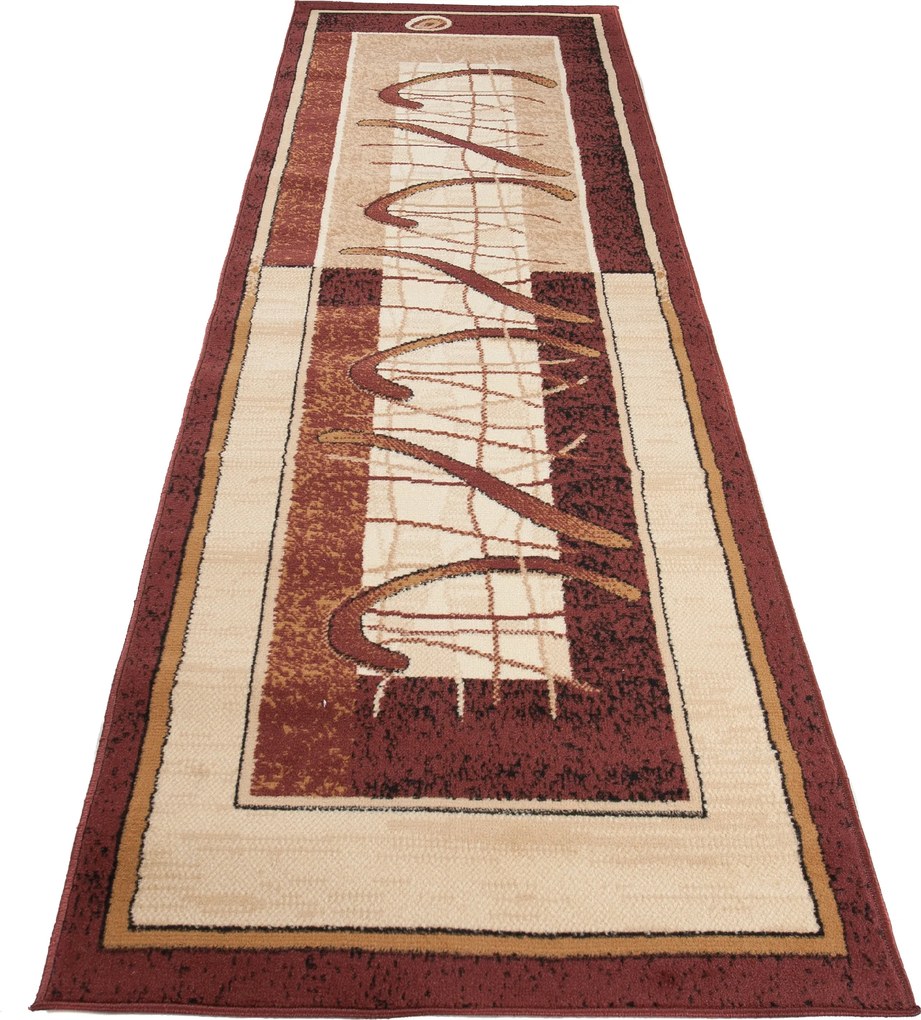 TA Koberec 5118D HNEDÝ ATLAS PP Rozmer: 80x300 cm
