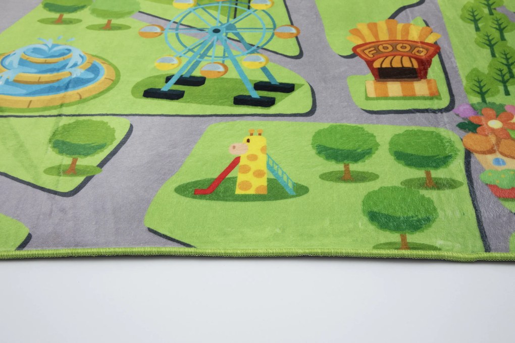 Detský koberec KIDS obdĺžnikový z polyesteru – jemný a odolný Rozmer: 80x150 cm