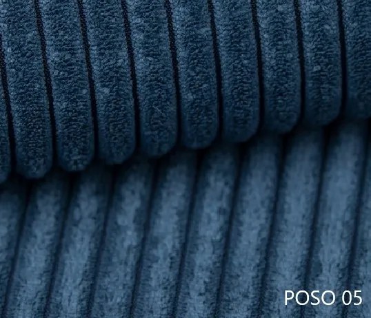 Rohová sedačka Denia (P) (tmavomodrá). Akcia -20%. Vlastná spoľahlivá doprava až k Vám domov. 1133114