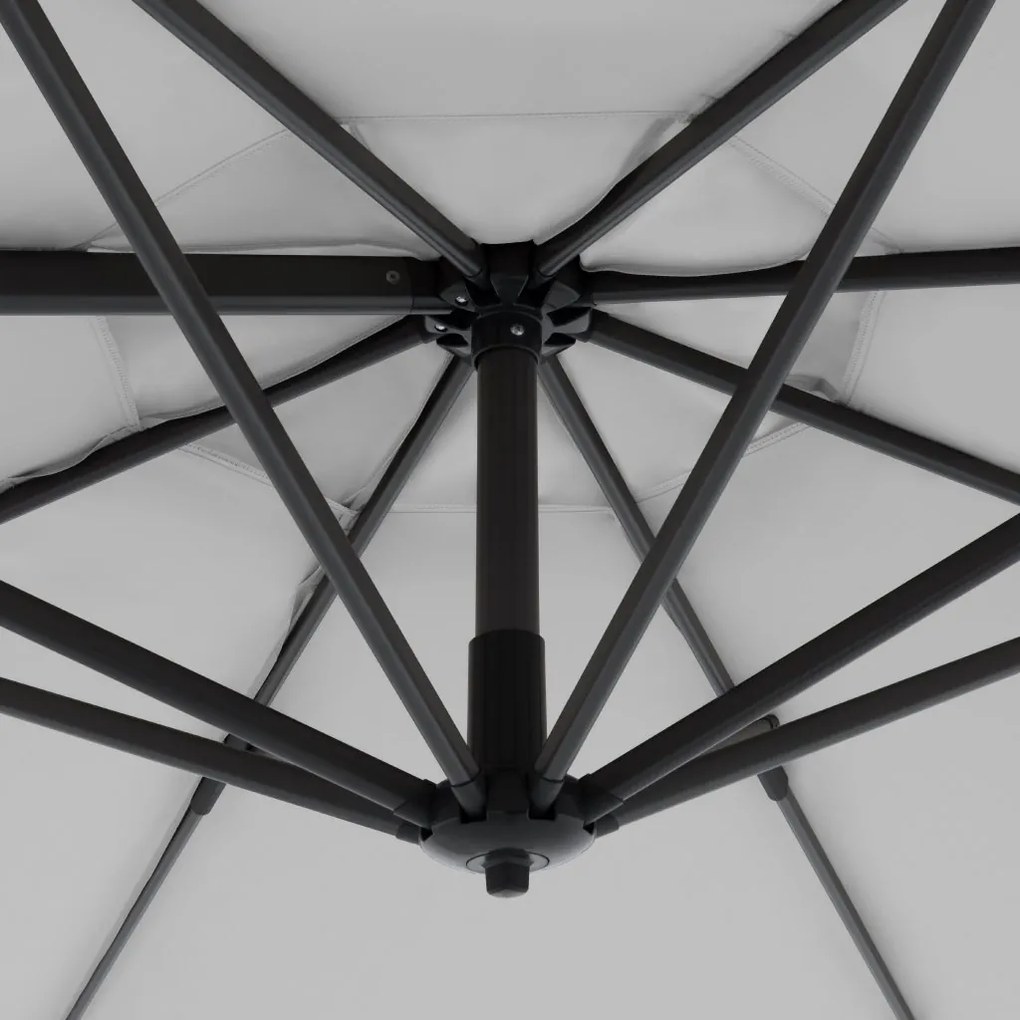 Doppler LIFE 310 cm – záhradný slnečník s bočnou tyčou