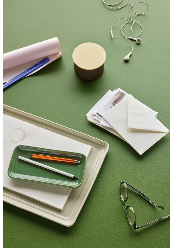 Dekoratívny kovový úložný box s vekom District - Hübsch