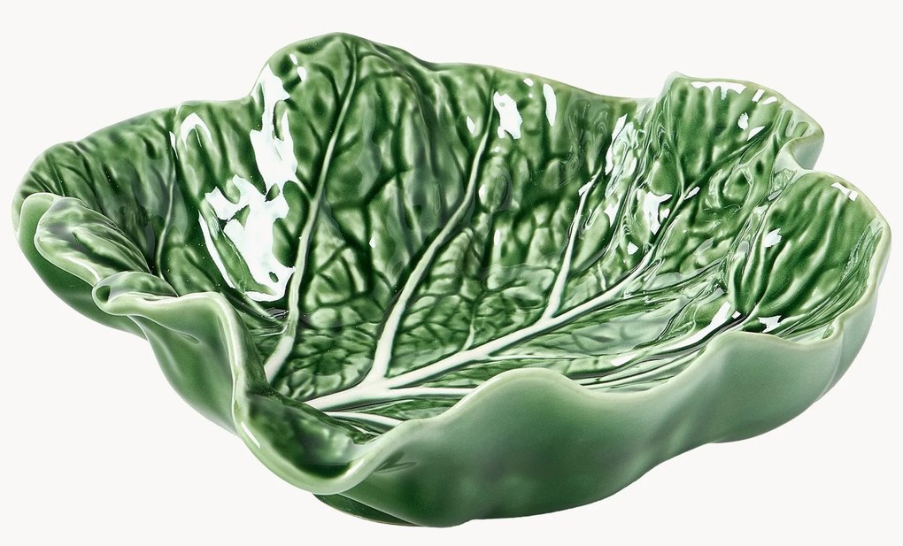 Ručne vyrobená servírovacia miska Cabbage