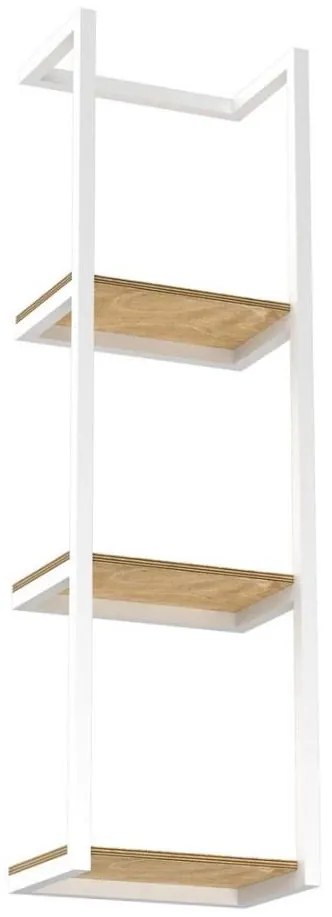 Luminex Nástenný držiak uterákov 78x23 cm biela 9031
