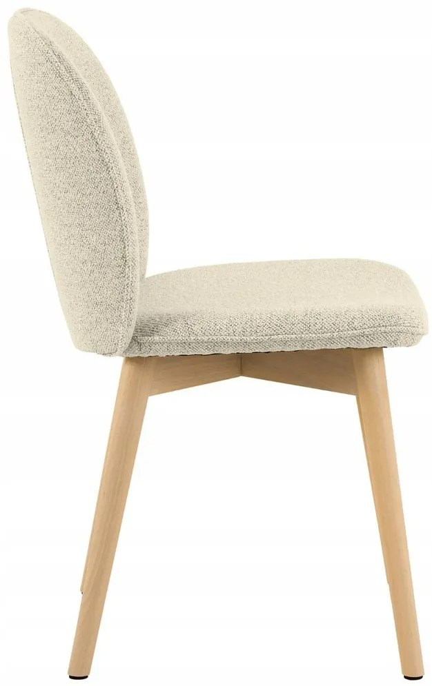 Jídelní židle CINDY krémová