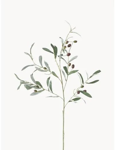 Ručne vyrobená umelá olivová vetvička Olives Garden