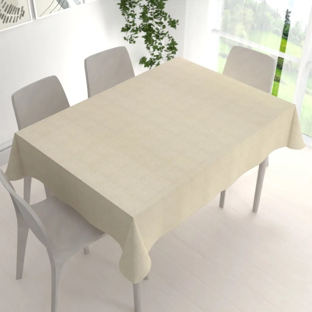 Biante Dekoračný obdĺžnikový obrus PML-119 Svetlá režná 140x180 cm