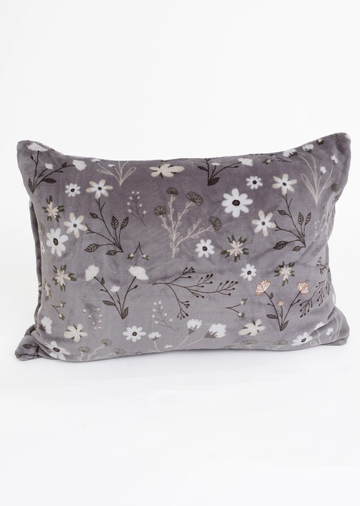 Obliečka na vankúš mikroplyš Exclusive 50 × 70 cm - Vanessa sivá